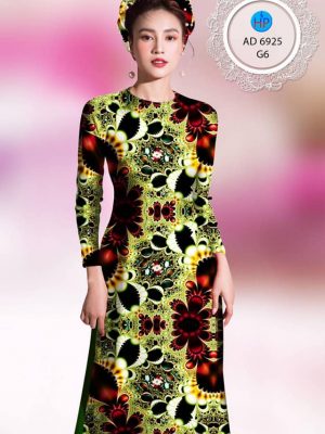 Vải áo dài hoa đều thiết kế 2020 AD 6925 24 vai ao dai hoa deu vua ra 55063
