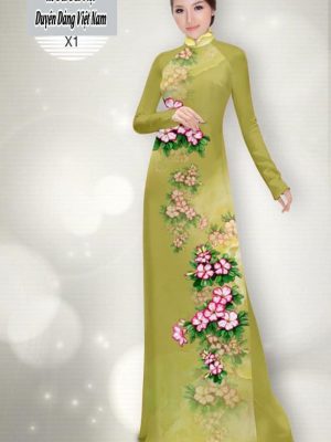 vai ao dai hoa hong duoc tim nhieu 55265