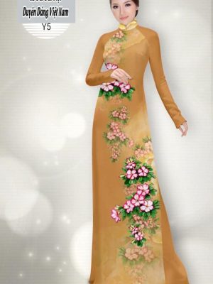 vai ao dai hoa hong mau moi 205273
