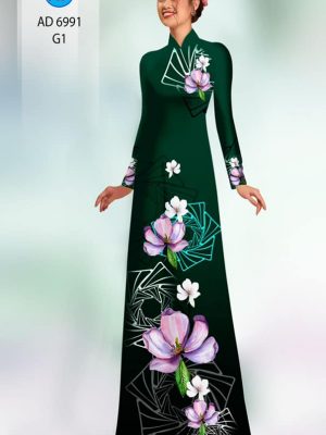vai ao dai hoa in 3d co truyen mau moi 229264