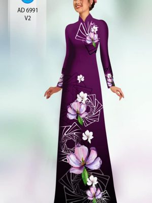 vai ao dai hoa in 3d co truyen nam nay 629180