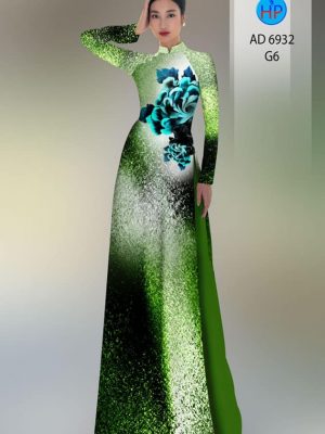 Vải áo dài hoa in 3D mới ra AD 6932 37 vai ao dai hoa in 3d cuc dep 041226