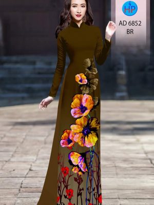 vai ao dai hoa in 3d cuc dep 31667