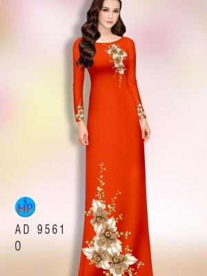 Vải áo dài hoa in 3D thiết kế 2020 AD 9561 31 vai ao dai hoa in 3d cuc hot 735231