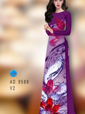 vai ao dai hoa in 3d da dang 80087
