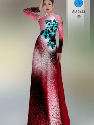 Vải áo dài hoa in 3D mới ra AD 6932 34 vai ao dai hoa in 3d dang hot 1341159