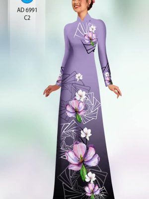 vai ao dai hoa in 3d dang ngoc rat dep 629146