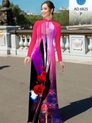 vai ao dai hoa in 3d dang ngoc shop my my cuc hot 1254214