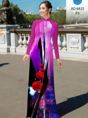 vai ao dai hoa in 3d dang ngoc shop my my gia tot 054270