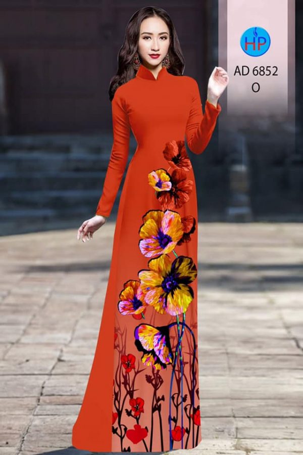 vai ao dai hoa in 3d doc dao 1016203