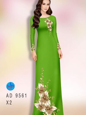 Vải áo dài hoa in 3D thiết kế 2020 AD 9561 22 vai ao dai hoa in 3d duoc tim nhieu 835107