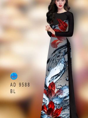 vai ao dai hoa in 3d mau moi 600154