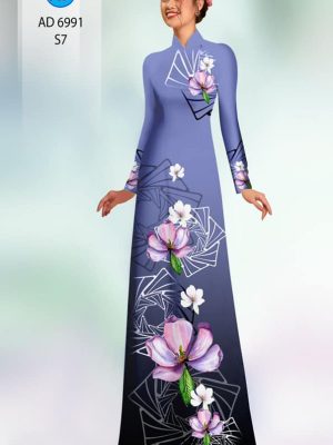 vai ao dai hoa in 3d rat duyen thanh lich 1229188