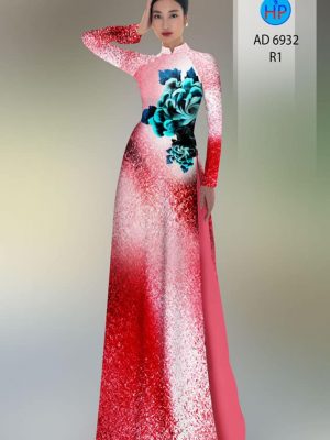 Vải áo dài hoa in 3D mới ra AD 6932 25 vai ao dai hoa in 3d thanh lich 1441232