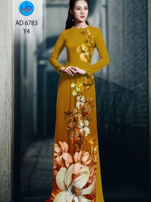Vải áo dài hoa in 3D mới ra AD 6783 31 vai ao dai hoa in 3d thuot tha 1759215