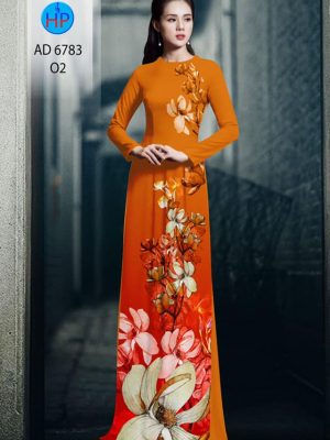 Vải áo dài hoa in 3D mới ra AD 6783 36 vai ao dai hoa in 3d thuot tha 759294