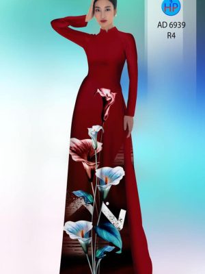Vải áo dài hoa ly kiểu mới AD 6939 44 vai ao dai hoa ly thuot tha 1875116