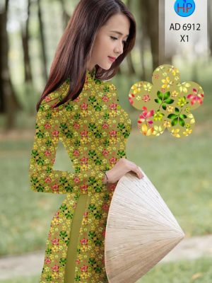 vai ao dai hoa nhi cuc hot 1756296
