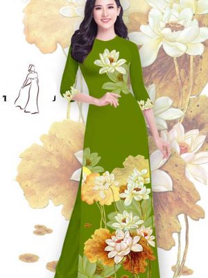 vai ao dai hoa sen 18