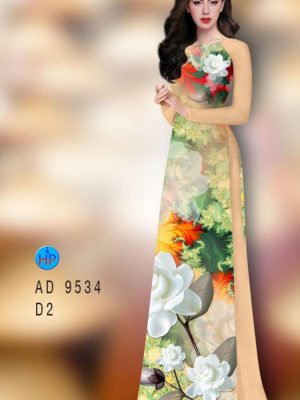 vai ao dai hoa sen trang doc dao 7750