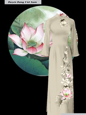 vai ao dai hoa sen ua chuong 302269