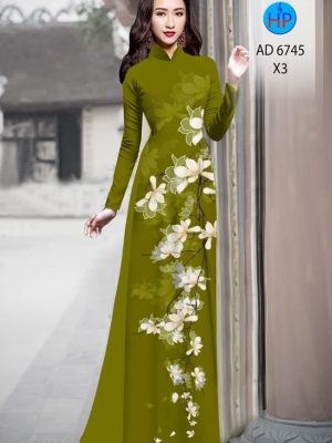 vai ao dai hoa su dep 627248