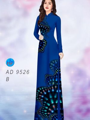Vải áo dài hoa văn kiểu mới AD 9526 31 vai ao dai hoa van 3d dam tham 1709275