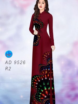 Vải áo dài hoa văn kiểu mới AD 9526 34 vai ao dai hoa van 3d long lanh 1209109