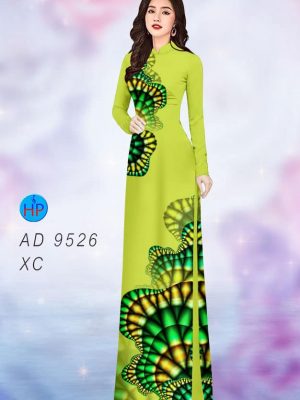 Vải áo dài hoa văn kiểu mới AD 9526 35 vai ao dai hoa van 3d thanh lich 509259