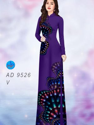 Vải áo dài hoa văn kiểu mới AD 9526 28 vai ao dai hoa van 3d thuot tha 909206