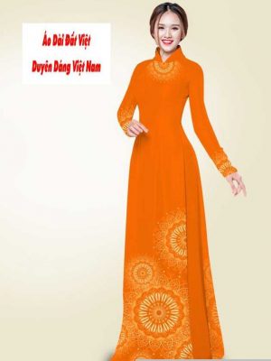 Vải áo dài hoa văn thiết kế 2020 AD T7558 30 vai ao dai hoa van 6 1