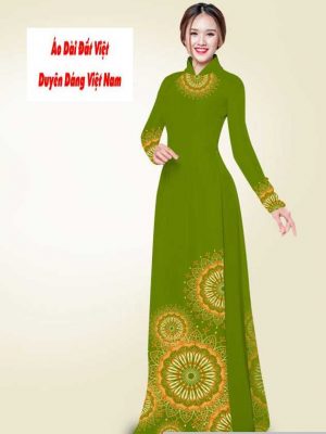 Vải áo dài hoa văn thiết kế 2020 AD T7558 29 vai ao dai hoa van 7 1