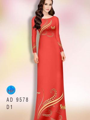 vai ao dai hoa van bong lua cuc dep 639131