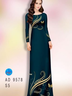 vai ao dai hoa van bong lua ua thich 739101