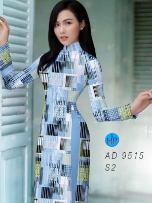 Vải áo dài hoa văn mới ra AD 9515 22 vai ao dai hoa van chat luong 180010
