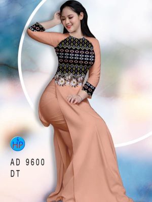 Vải áo dài hoa văn thiết kế 2020 AD 9600 30 vai ao dai hoa van cuc dep 1146267