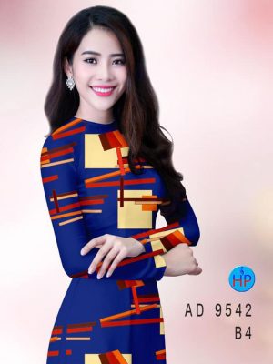 Vải áo dài hoa văn mới ra AD 9542 33 vai ao dai hoa van cuc dep 1506236