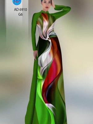 Vải áo dài hoa văn thiết kế 2020 AD 6910 22 vai ao dai hoa van cuc dep 1996283