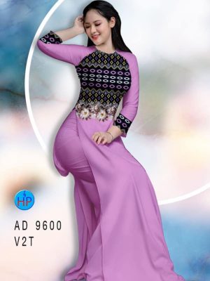 Vải áo dài hoa văn thiết kế 2020 AD 9600 31 vai ao dai hoa van cuc dep 5467