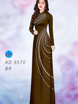 Vải áo dài hoa văn kiểu mới AD 9570 34 vai ao dai hoa van cuc hot 1760181