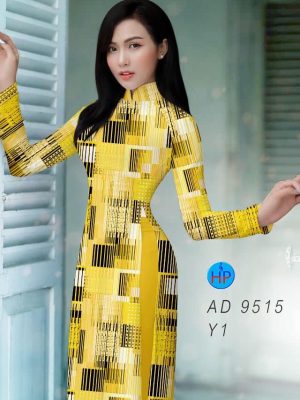 Vải áo dài hoa văn mới ra AD 9515 33 vai ao dai hoa van cuc hot 1899281