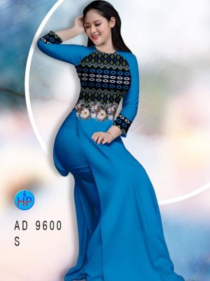 Vải áo dài hoa văn thiết kế 2020 AD 9600 22 vai ao dai hoa van da dang 04618