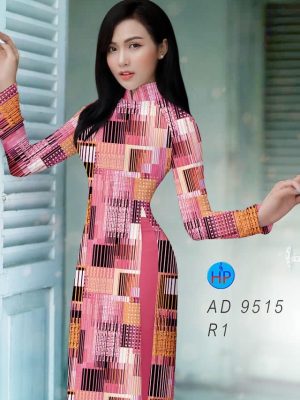 Vải áo dài hoa văn mới ra AD 9515 36 vai ao dai hoa van da dang 139930