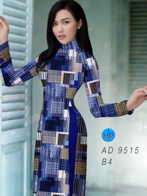Vải áo dài hoa văn mới ra AD 9515 32 vai ao dai hoa van da dang 70040