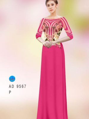 Vải áo dài hoa văn độc đáo thiết kế 2020 AD 9567 35 vai ao dai hoa van dang hot 1187220