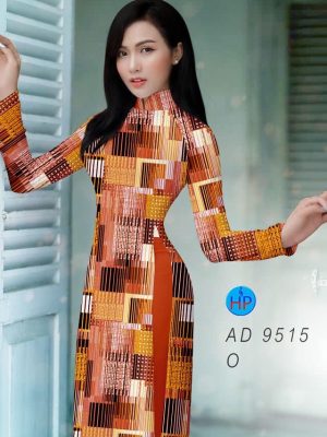 Vải áo dài hoa văn mới ra AD 9515 30 vai ao dai hoa van dep 160042