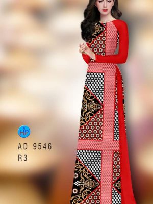 Vải áo dài hoa văn mới ra AD 9546 23 vai ao dai hoa van dep 1980292