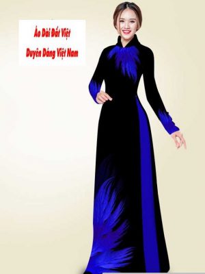 Vải áo dài hoa văn độc đáo mới ra AD T7560 17 vai ao dai hoa van dep 5