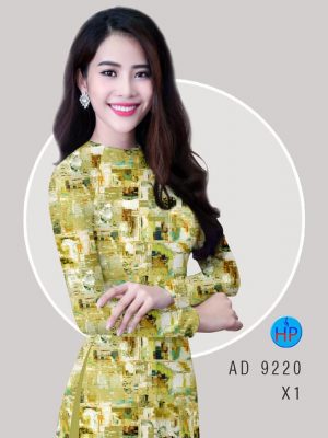 Vải áo dài hoa văn đều thiết kế 2020 AD 9220 33 vai ao dai hoa van deu cuc dep 194751