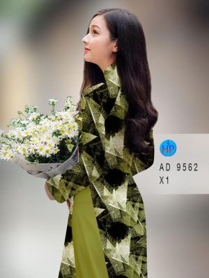 Vải áo dài hoa văn kiểu mới AD 9562 31 vai ao dai hoa van deu dep 1495292